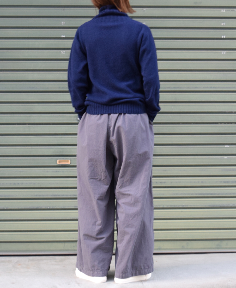 JNAMP1651 (ニット) GEELONG LAMBSWOOL POLO NECK SADDLE SHOULDER P/O