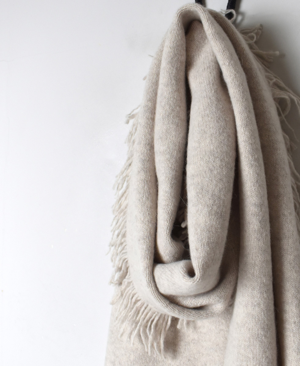 NGS1752 (スカーフ) GEELONGORA SIDE FRINGE SCARF(S)