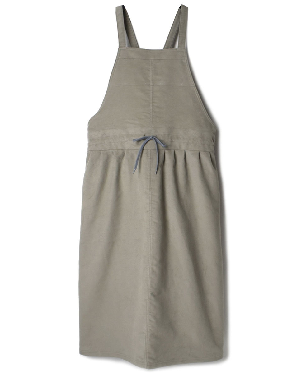 NAM1432M (ワンピース) MOLESKIN APRON ONE-PIECE