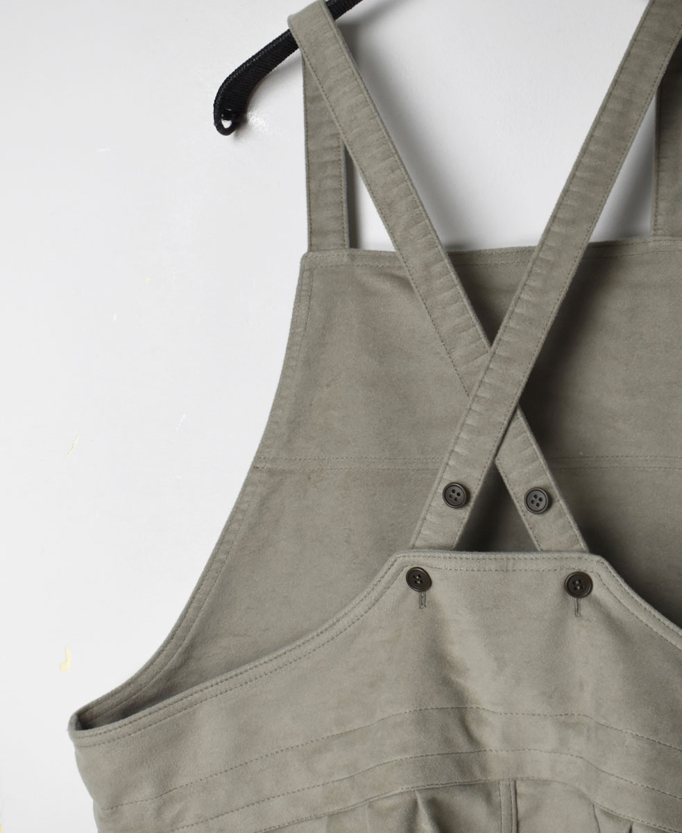 NAM1432M (ワンピース) MOLESKIN APRON ONE-PIECE