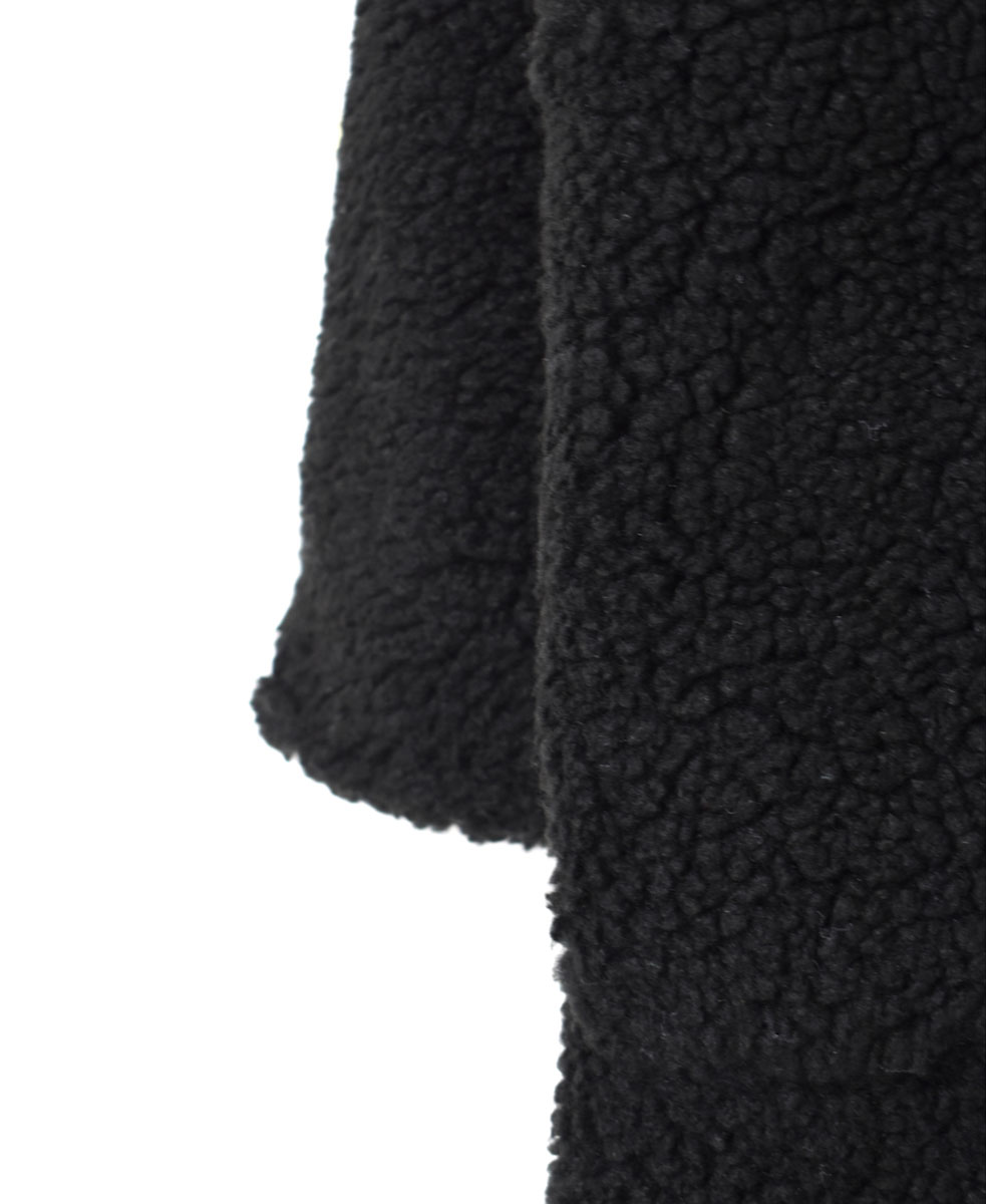NAMY コート FLEECE / NYLON NO COLLAR COAT│