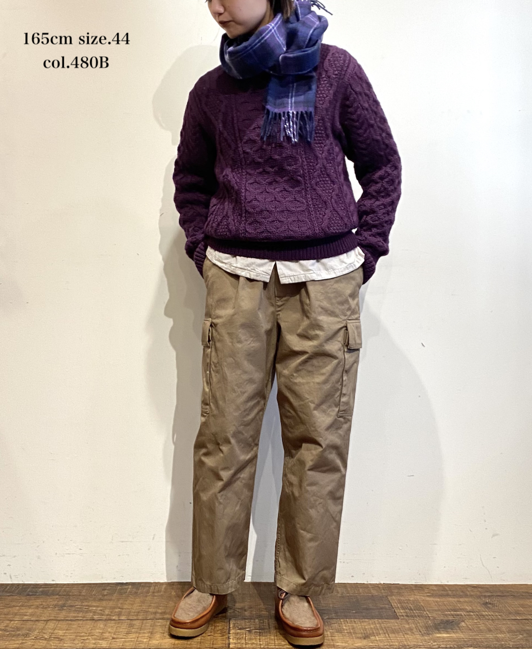NHT2102BC (パンツ) MEDIUM WEIGHT COTTON TWILL OVERDYE EASY PANTS