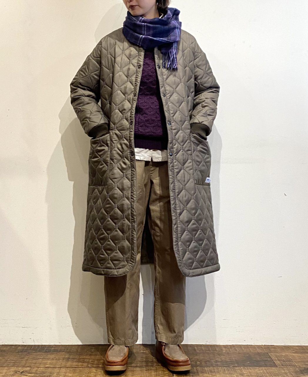 NHT2102BC (パンツ) MEDIUM WEIGHT COTTON TWILL OVERDYE EASY PANTS