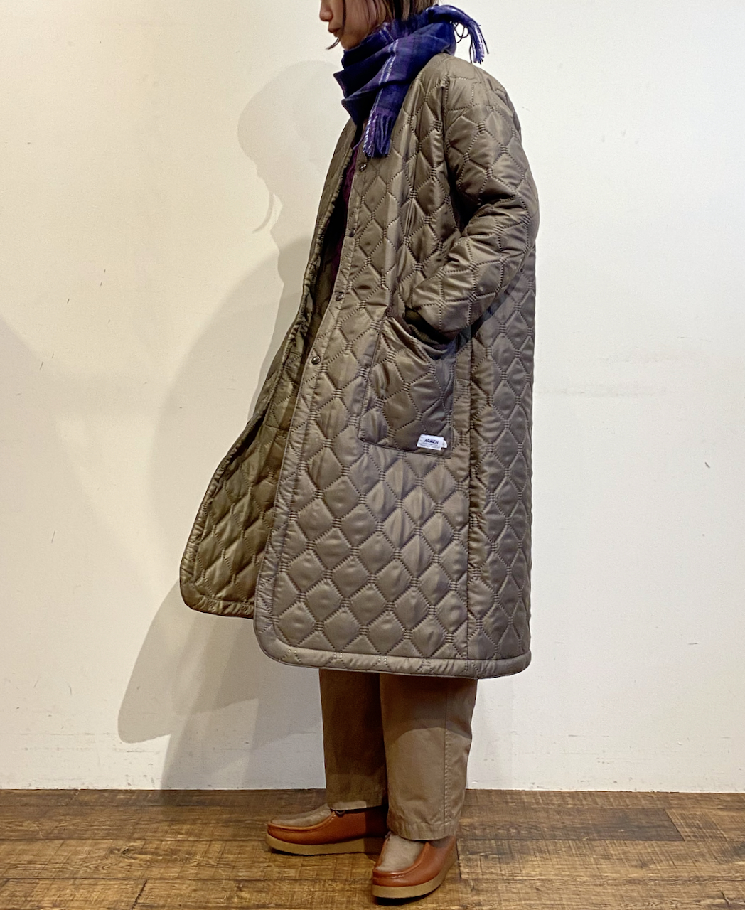NHT2102BC (パンツ) MEDIUM WEIGHT COTTON TWILL OVERDYE EASY PANTS