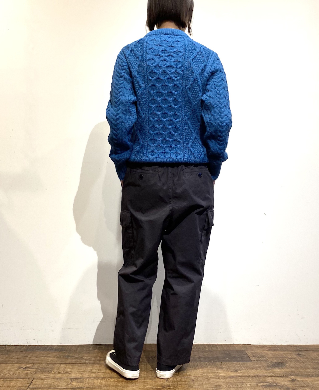 NHT2102BC (パンツ) MEDIUM WEIGHT COTTON TWILL OVERDYE EASY PANTS