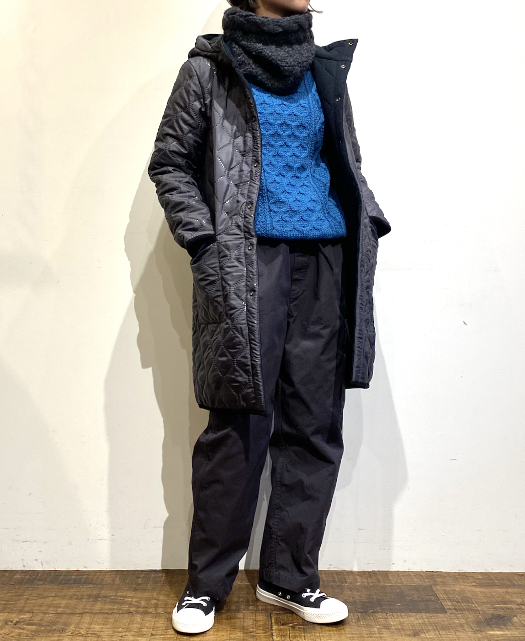 NHT2102BC (パンツ) MEDIUM WEIGHT COTTON TWILL OVERDYE EASY PANTS