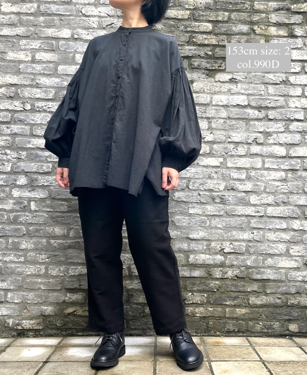 国産超特価 Lawn Band Collar シャツワンピース 新品 高い品質