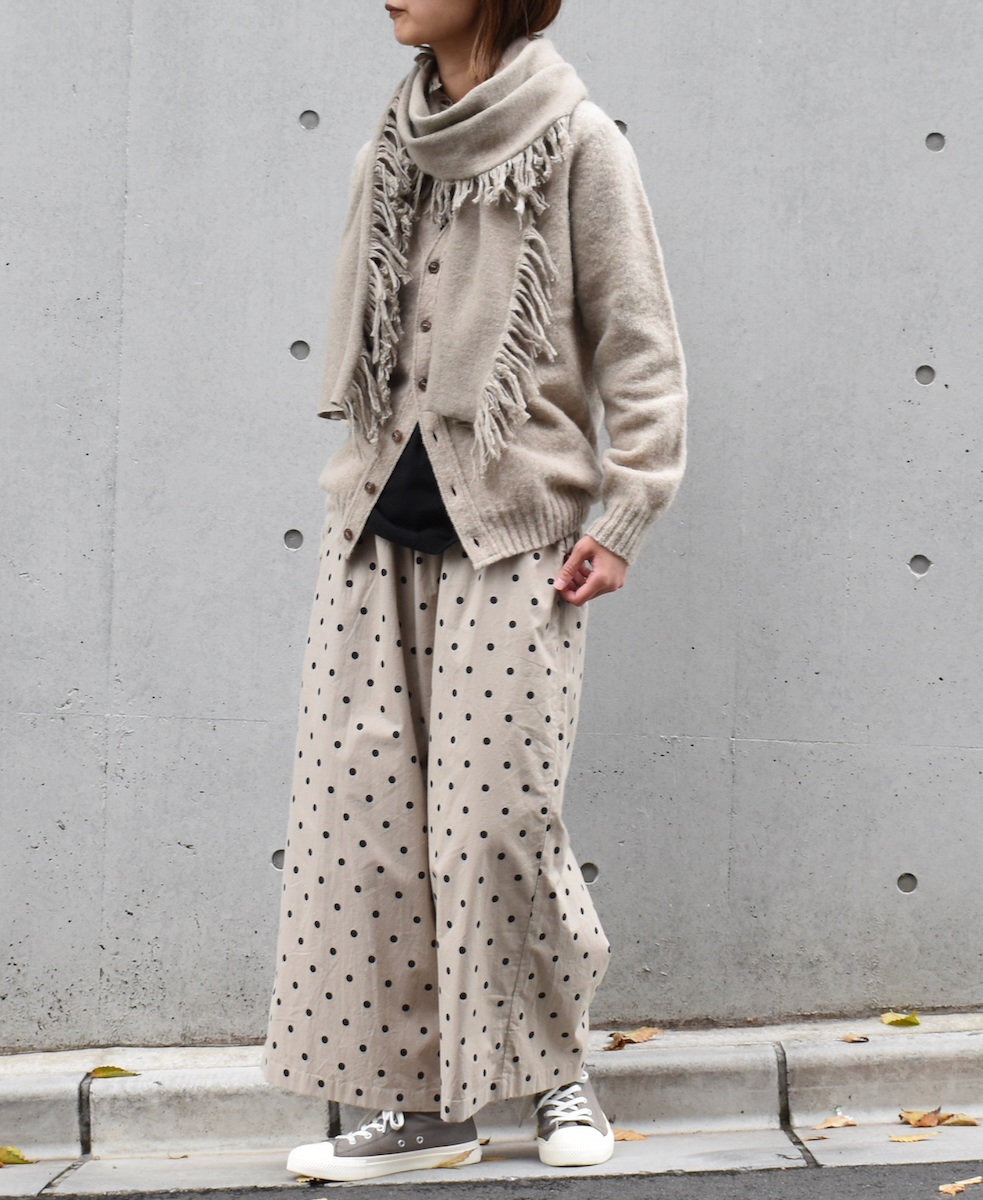 NGS1752 (スカーフ) GEELONGORA SIDE FRINGE SCARF(S)
