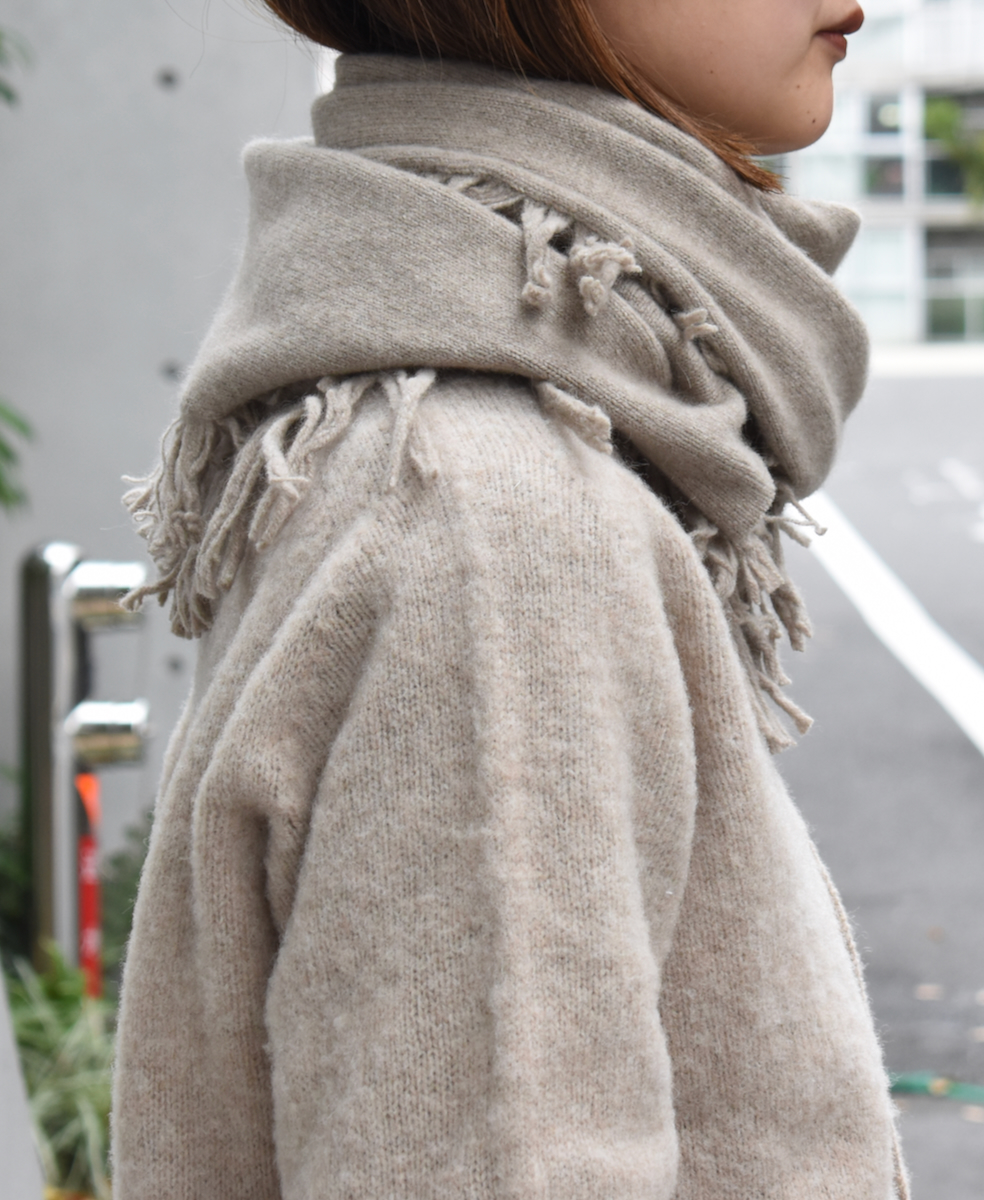 NGS1752 (スカーフ) GEELONGORA SIDE FRINGE SCARF(S)