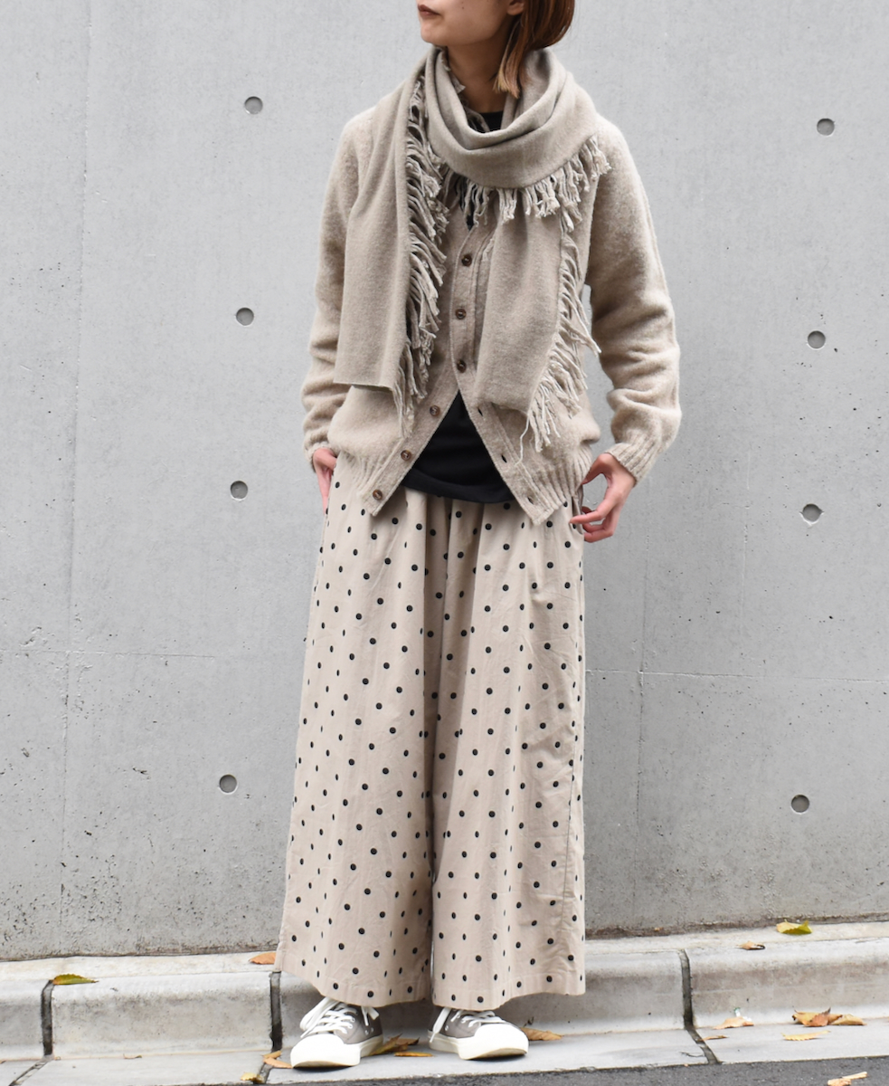 NGS1752 (スカーフ) GEELONGORA SIDE FRINGE SCARF(S)