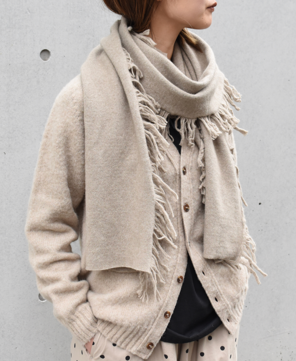 NGS1752 (スカーフ) GEELONGORA SIDE FRINGE SCARF(S)