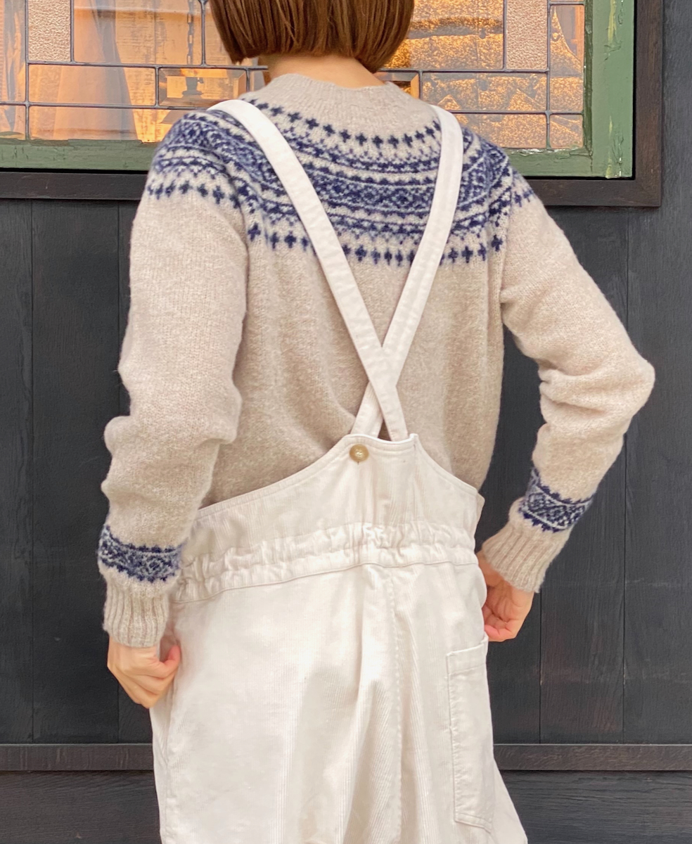 NAM2112CC (サロペット) CORDUROY WASHED SALOPETTE