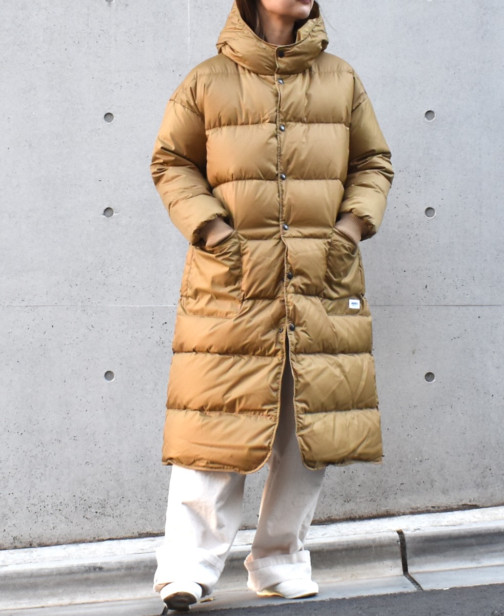 NAM2256R (コート) NYLON / COTTON REVERSIBLE DOWN SNAP FRONT HOODED COAT