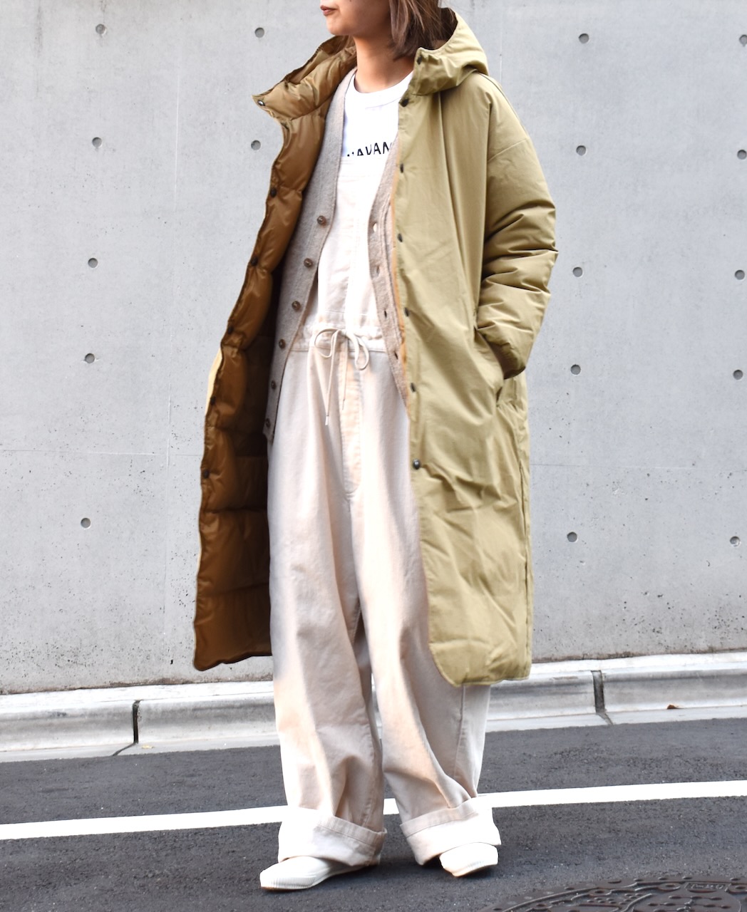 NAM2112CC (サロペット) CORDUROY WASHED SALOPETTE