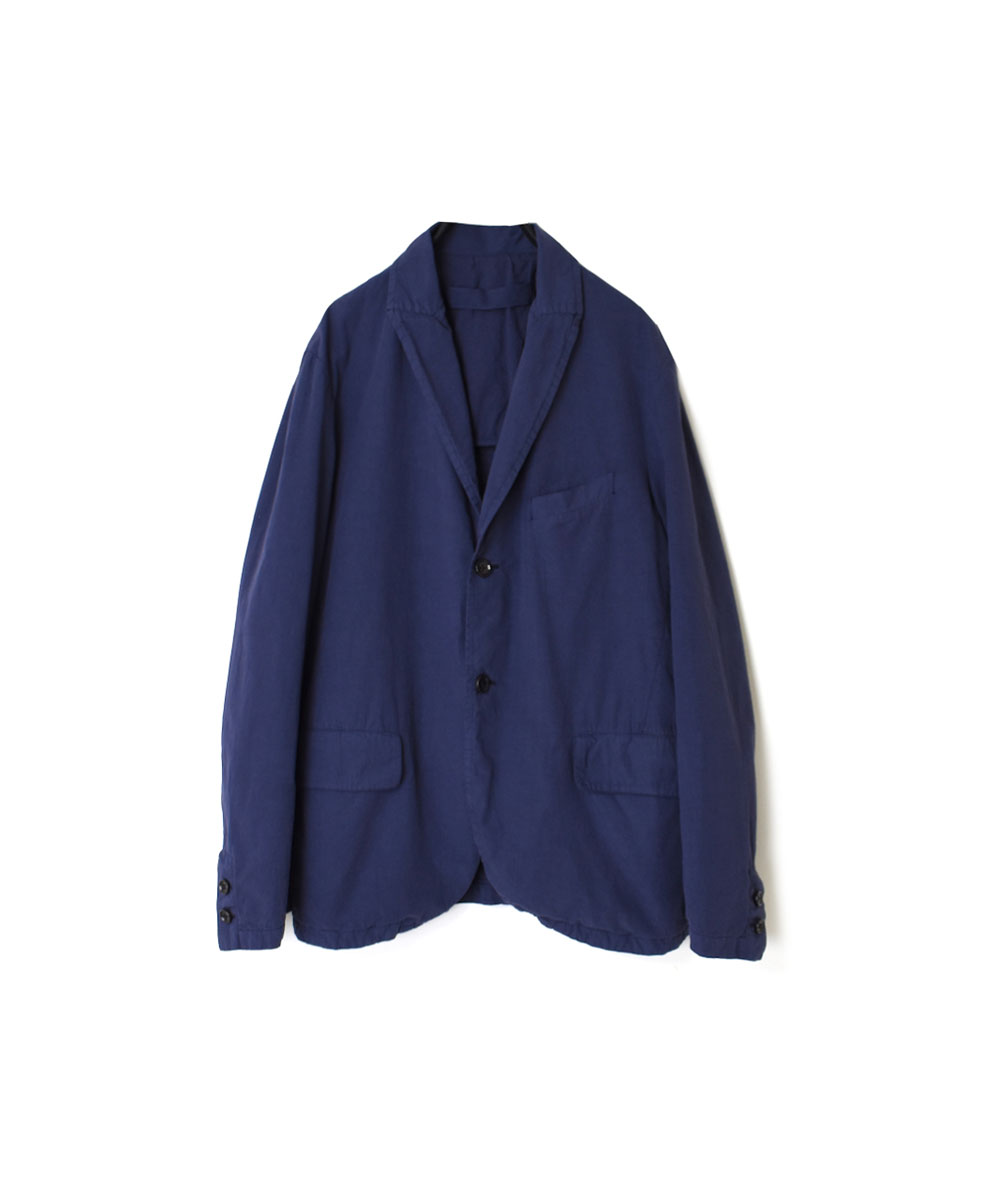 NVL2301PD (ジャケット) 40’S POPLIN OVERDYED SIDE VENTS TAILORED JACKET