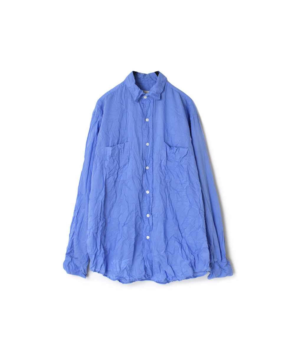 NVL1861CBW (シャツ) 60'S ORGANIC CAMBRIC REGULAR COLLAR L/SL OVERSIZED SHIRT