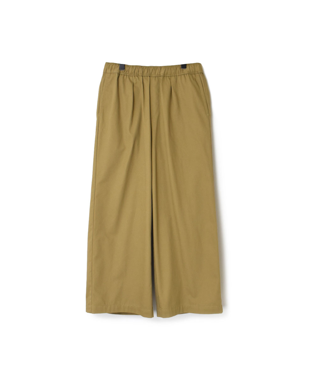 GNMDS2102 (パンツ) COTTON CHINO EASY WIDE PANTS