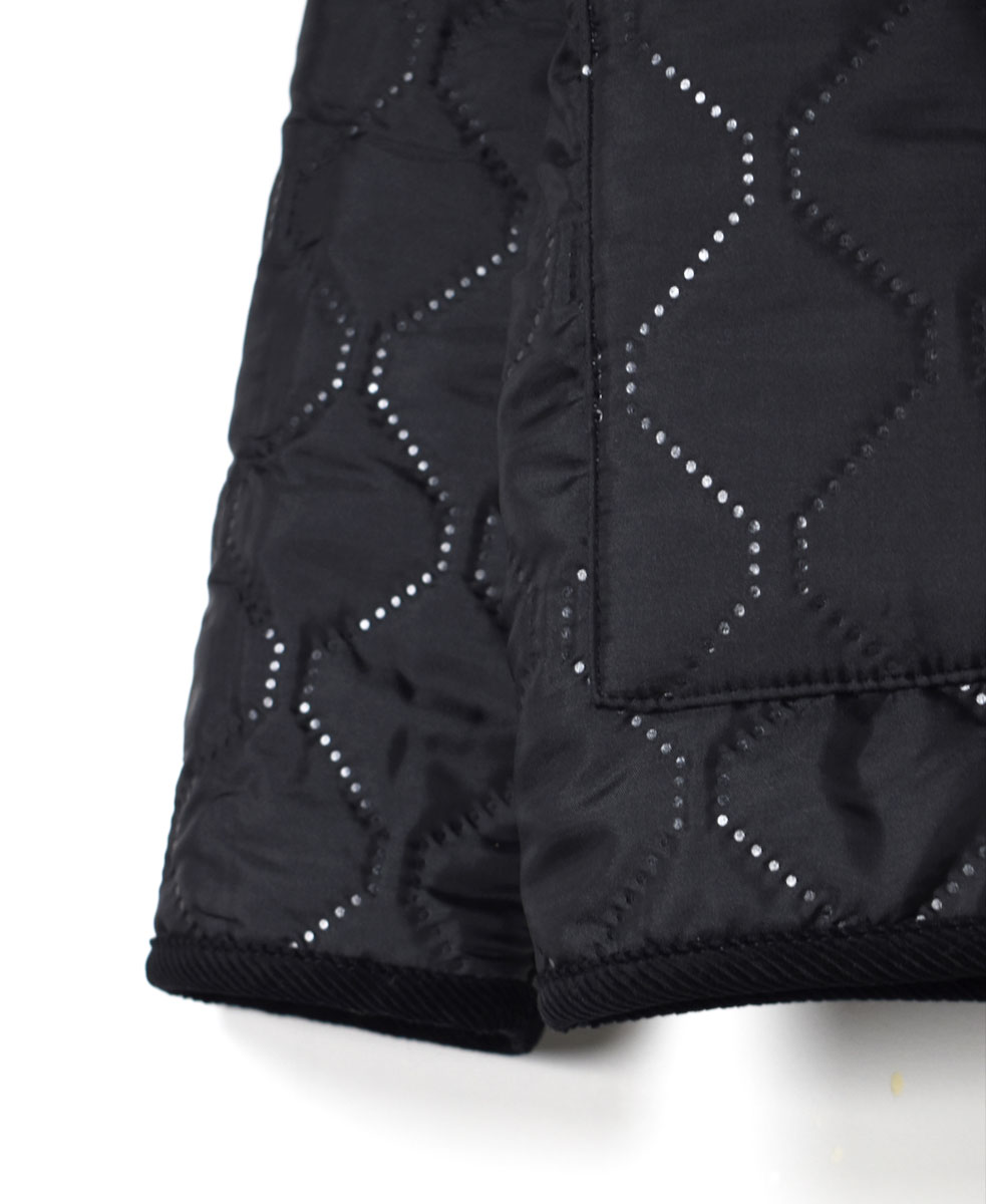 NAM9977  (ジャケット) POLYxFLEECE HEAT QUILT REVERSIBLE HIGH-NECK FULL DOUBLE ZIP-UP