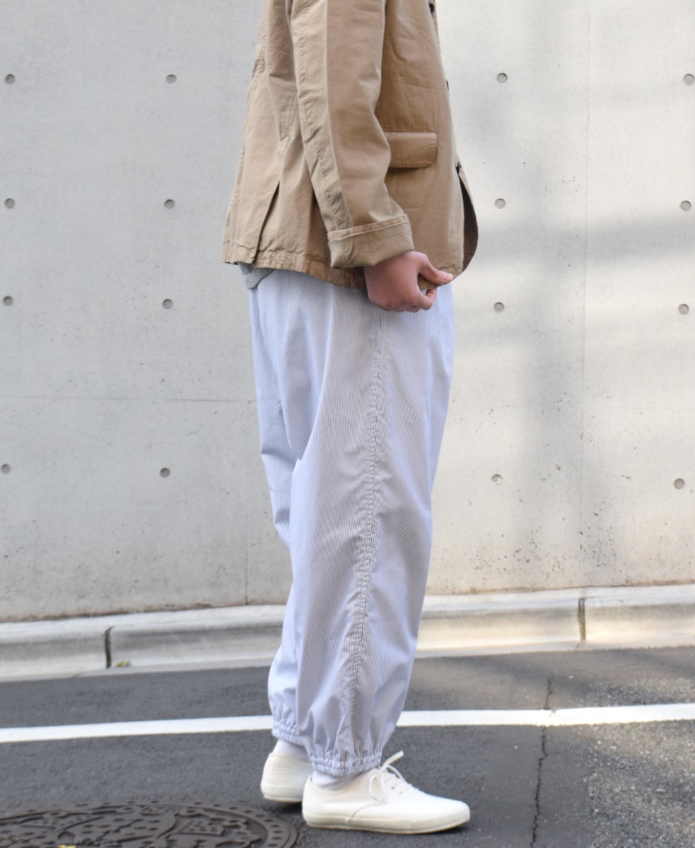 NVL2011MSW (パンツ) COTTON MINI STRIPE EASY PANTS