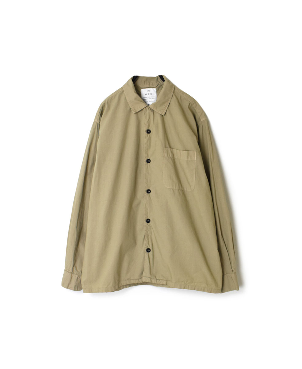 INHT2201CP (シャツ) 60’S COTTON POPLIN ONE-UP COLLAR SHIRT