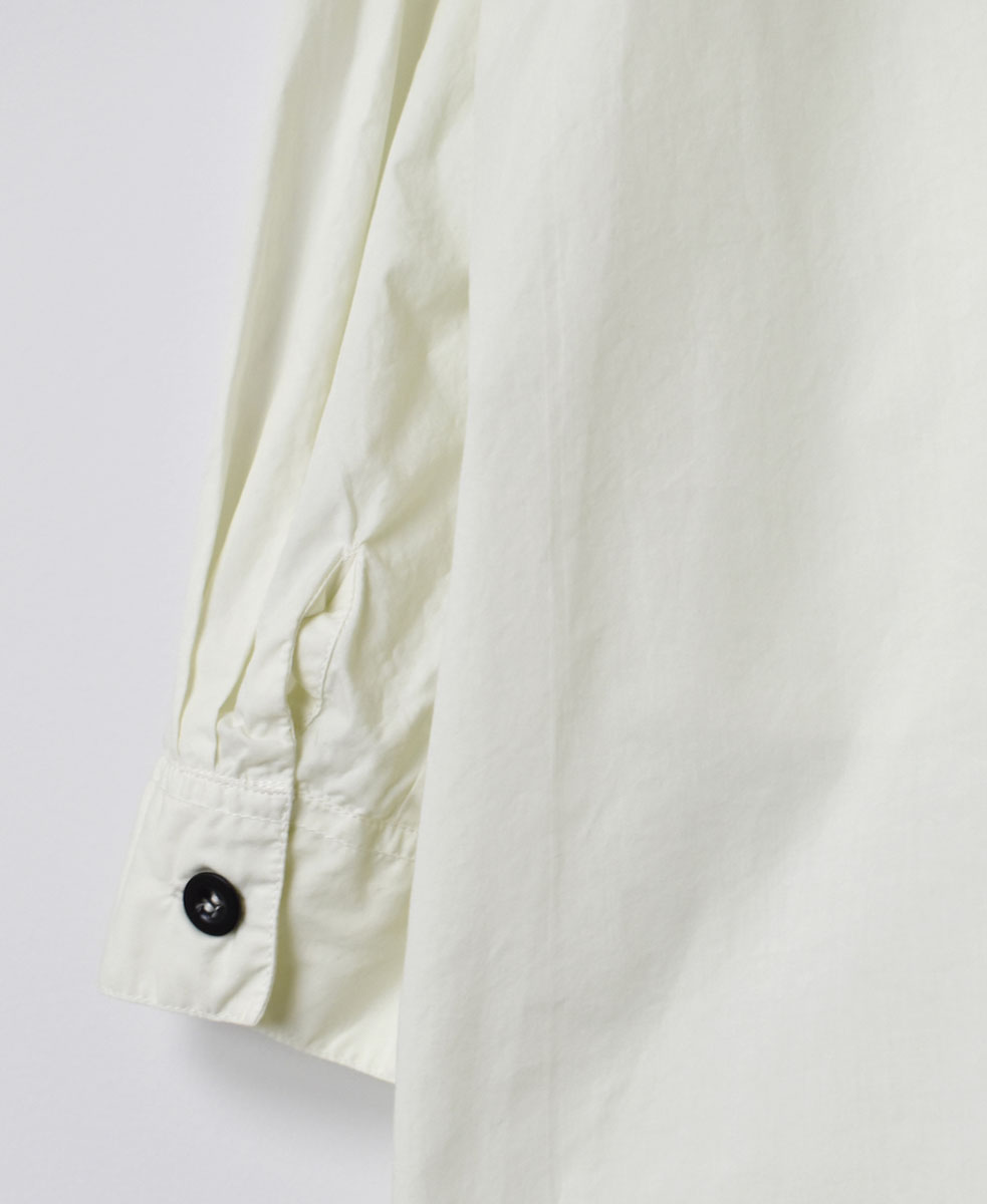 INHT2301CP (ロングシャツ) 60s COTTON POPLIN HENLEY NECK LONG SHIRT