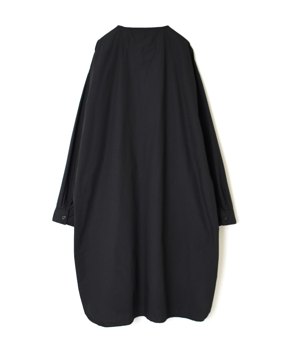 INHT2301CP (ロングシャツ) 60s COTTON POPLIN HENLEY NECK LONG SHIRT