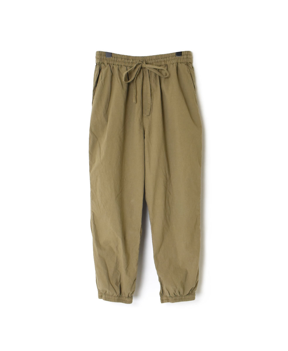 NVL2011PD (パンツ) 40’S POPLIN OVERDYED EASY PANTS