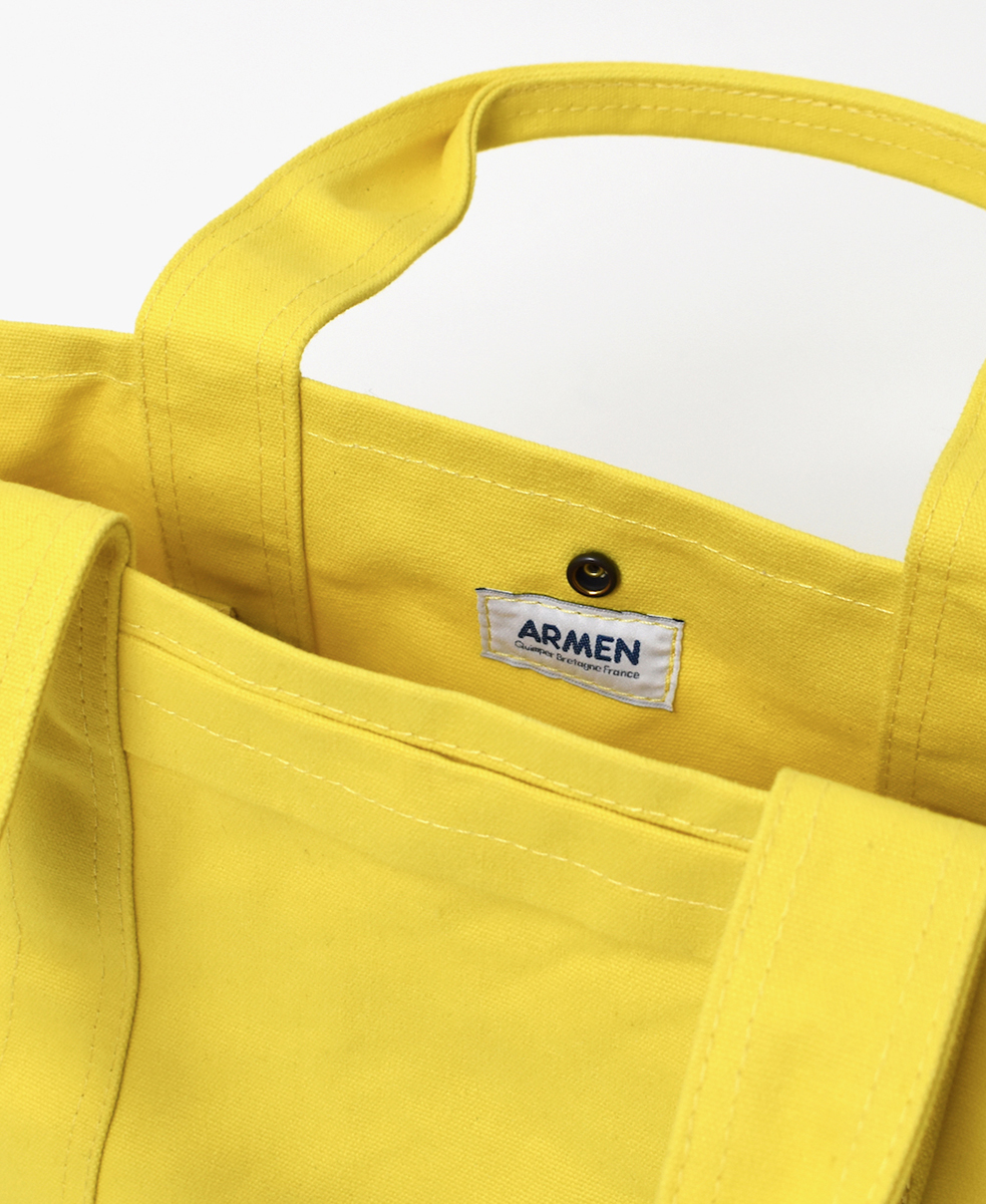 PNAM1471 (バッグ) 14oz COTTON CANVAS 2WAY INSIDE DOUBLE POCKET SMALL TOTE BAG