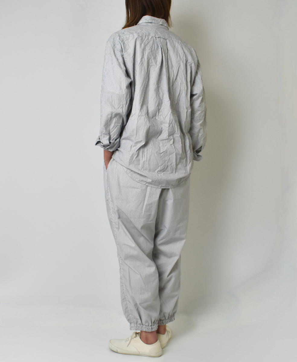 NVL2011MSW (パンツ) COTTON MINI STRIPE EASY PANTS