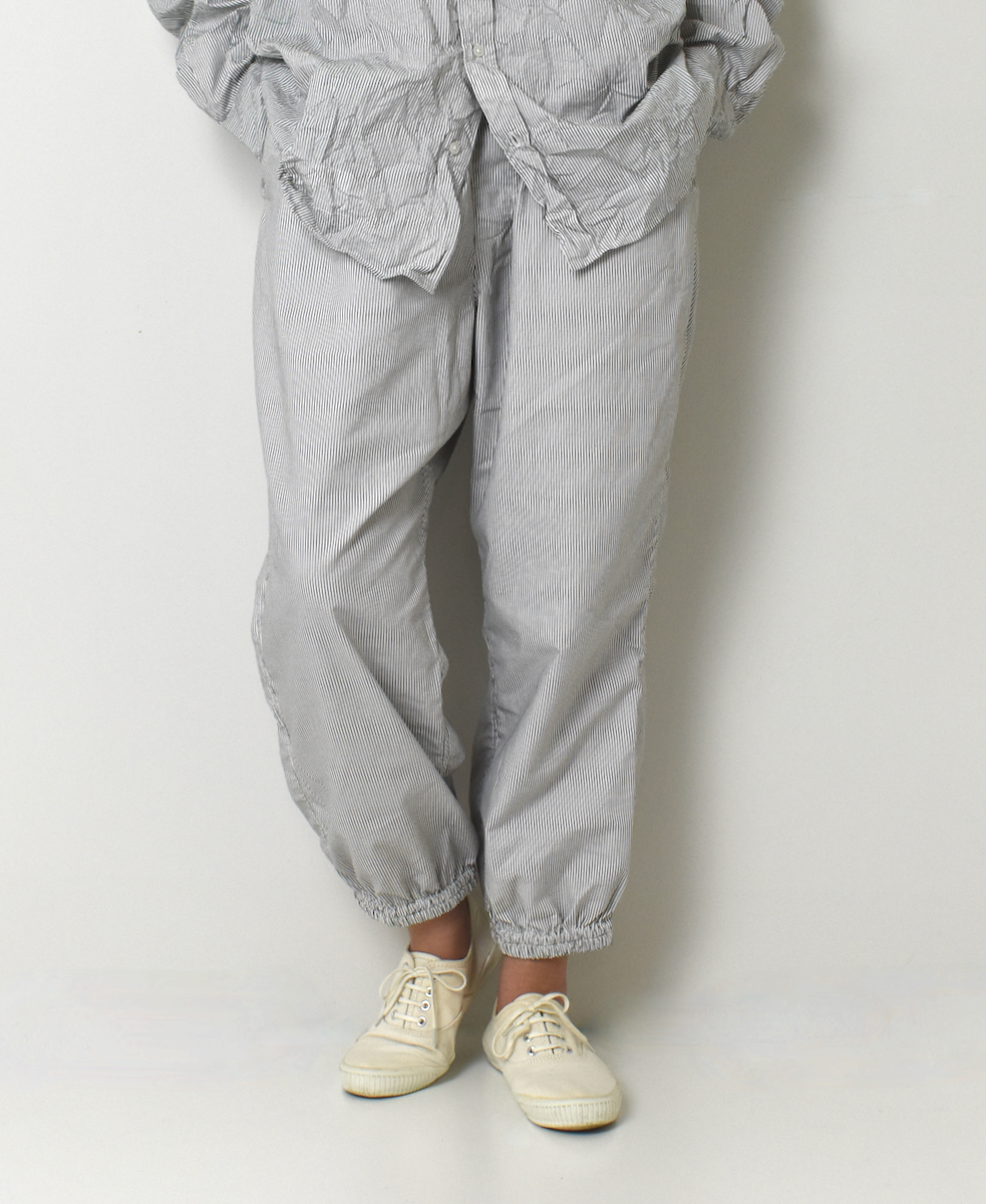 NVL2011MSW (パンツ) COTTON MINI STRIPE EASY PANTS