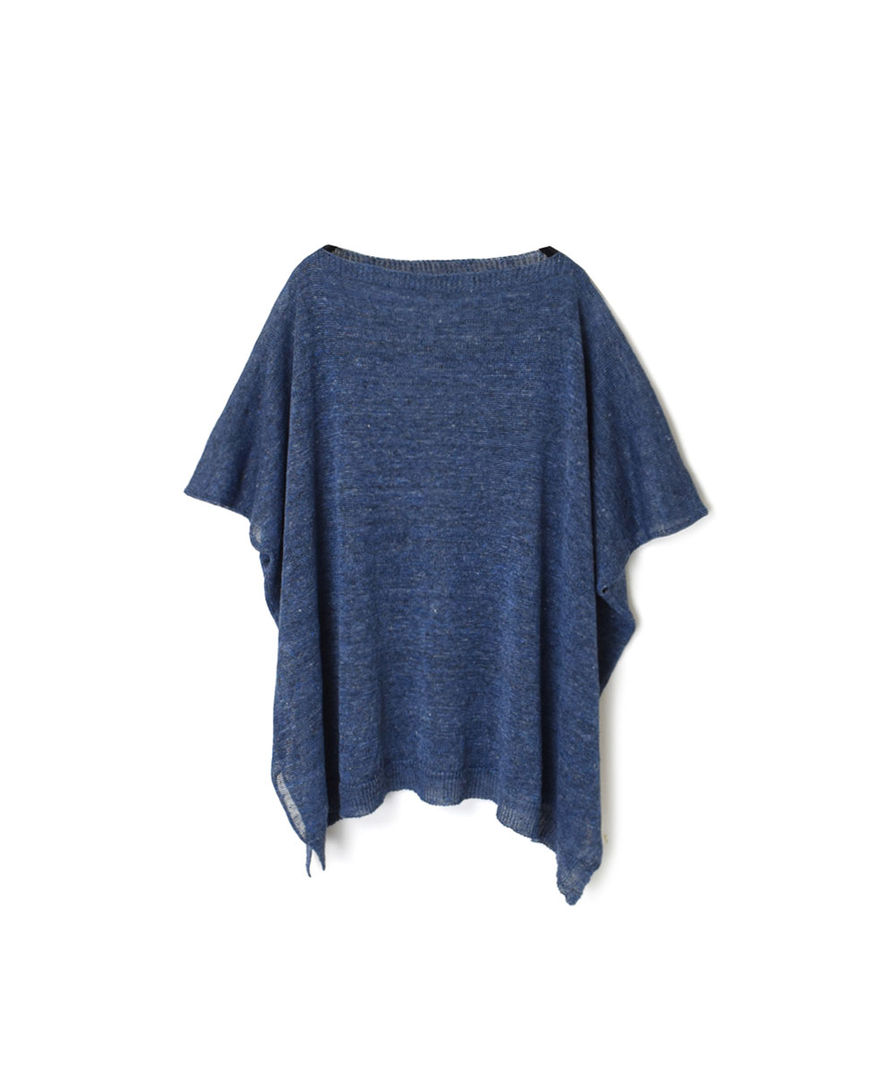 Calimar NCL2101P (ポンチョ) LINEN PLAIN PONCHO