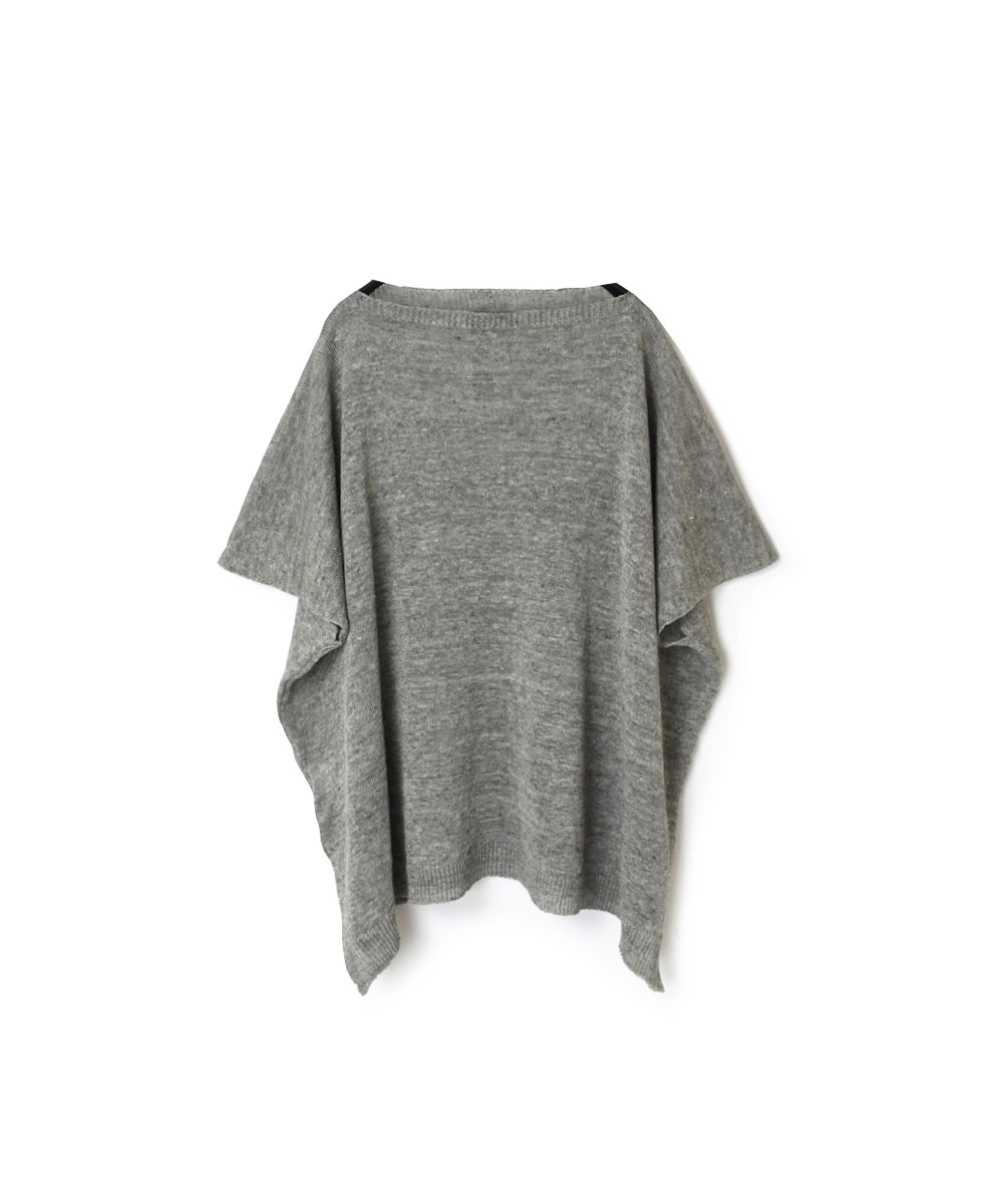 Calimar NCL2101P (ポンチョ) LINEN PLAIN PONCHO