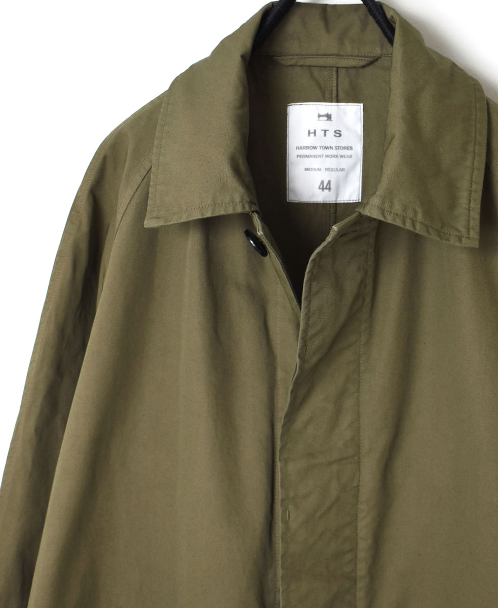 NHT2051BC (コート) MEDIUM WEIGHT COTTON TWILL OVERDYE BALMACAAN COAT