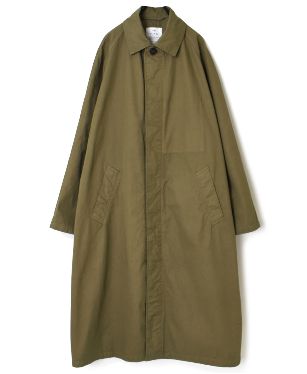 NHT2051BC (コート) MEDIUM WEIGHT COTTON TWILL OVERDYE BALMACAAN COAT