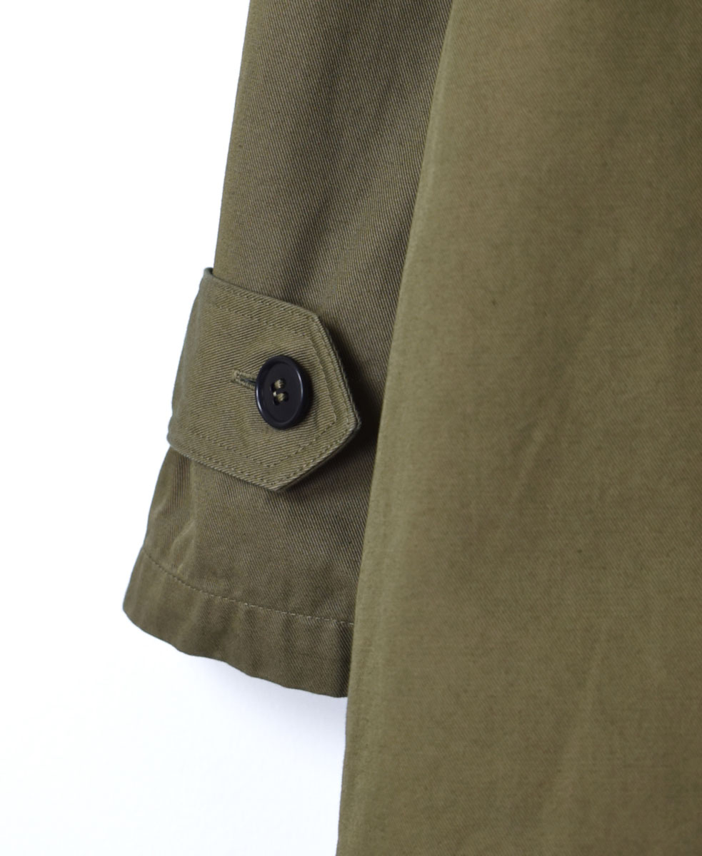 NHT2051BC (コート) MEDIUM WEIGHT COTTON TWILL OVERDYE BALMACAAN COAT