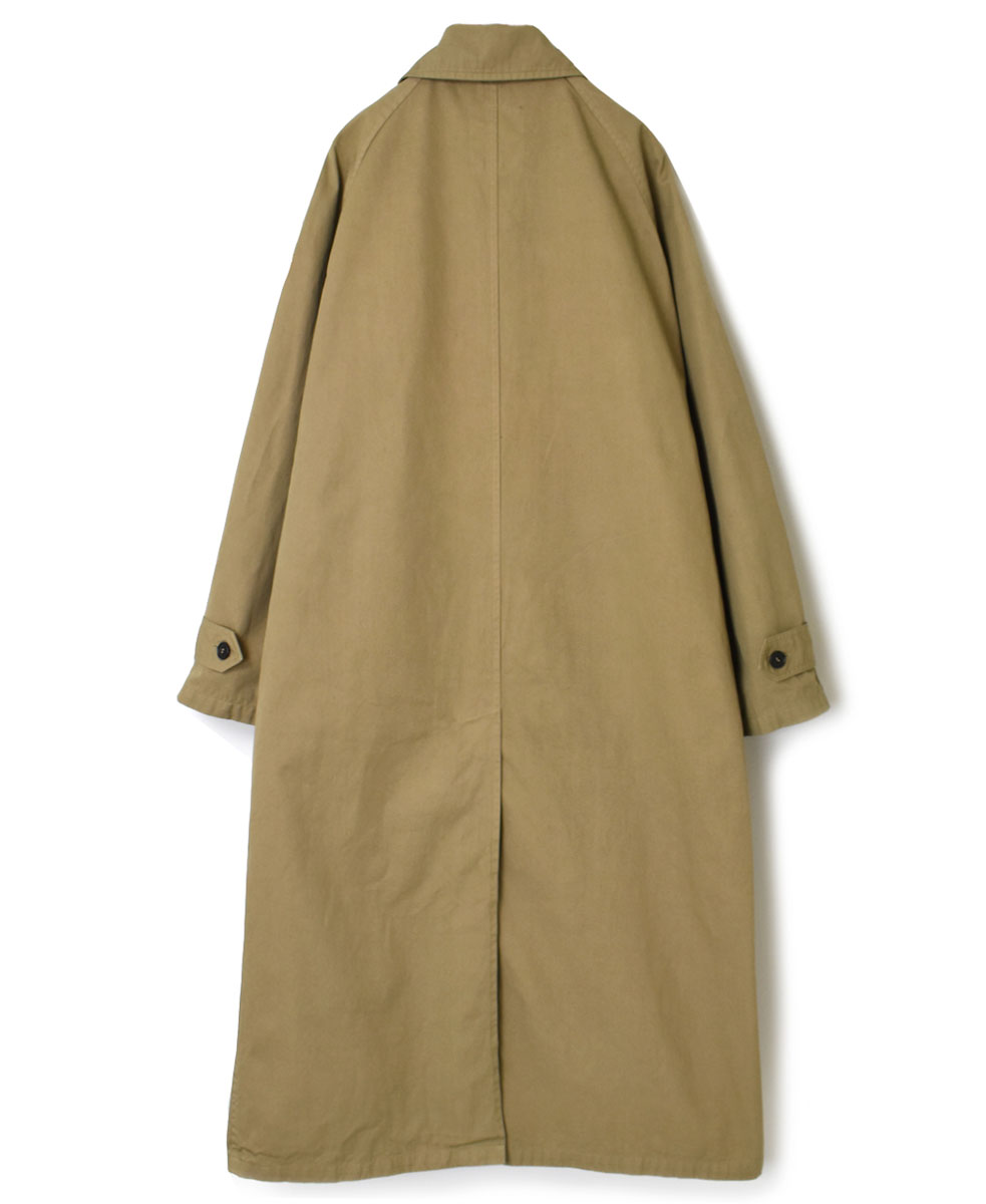 NHT2051BC (コート) MEDIUM WEIGHT COTTON TWILL OVERDYE BALMACAAN COAT