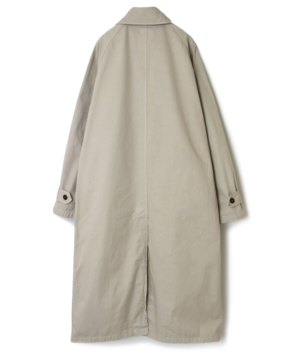 NHT2051BC (コート) MEDIUM WEIGHT COTTON TWILL OVERDYE BALMACAAN COAT