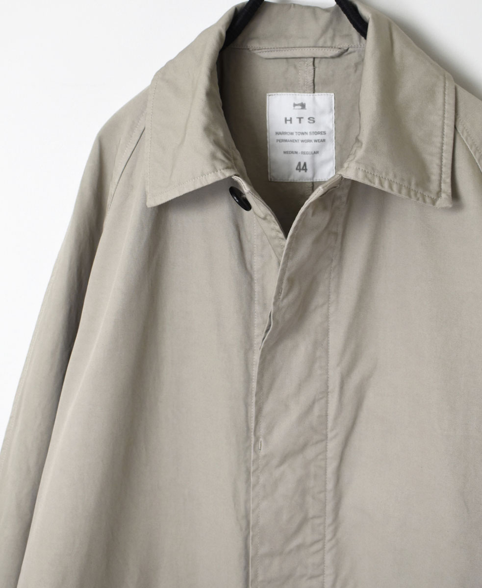 NHT2051BC (コート) MEDIUM WEIGHT COTTON TWILL OVERDYE BALMACAAN COAT