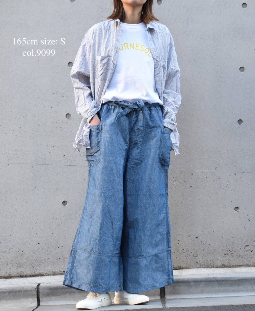 NVL1861MSW (シャツ) COTTON MINI STRIPE REGULAR COLLAR L/SL OVERSIZED SHIRT