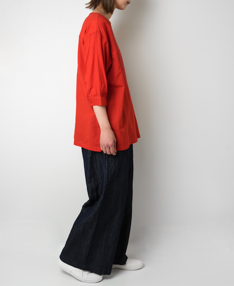 GNMDS2102CL (パンツ) WASHED COTTON LINEN EASY WIDE PANTS│
