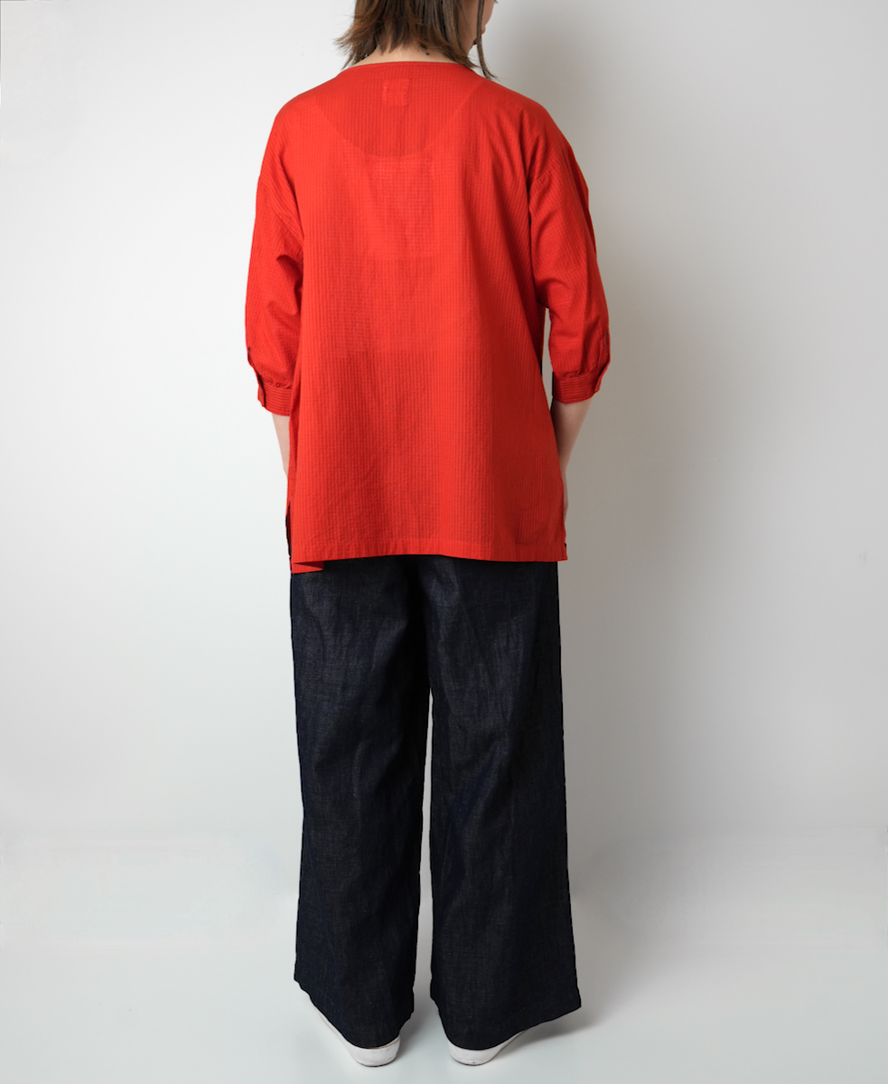 GNMDS2102CL (パンツ) WASHED COTTON LINEN EASY WIDE PANTS│