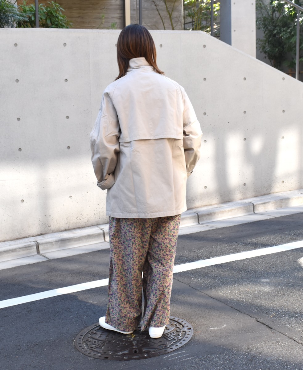 NHT2201BC (コート) MEDIUM WEIGHT COTTON TWILL OVERDYE DOUBLE OVER COAT