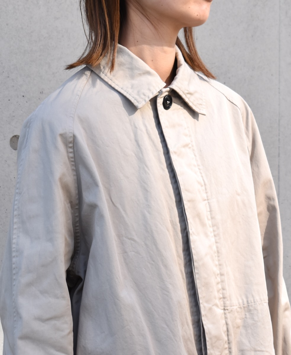 NHT2051BC (コート) MEDIUM WEIGHT COTTON TWILL OVERDYE BALMACAAN COAT
