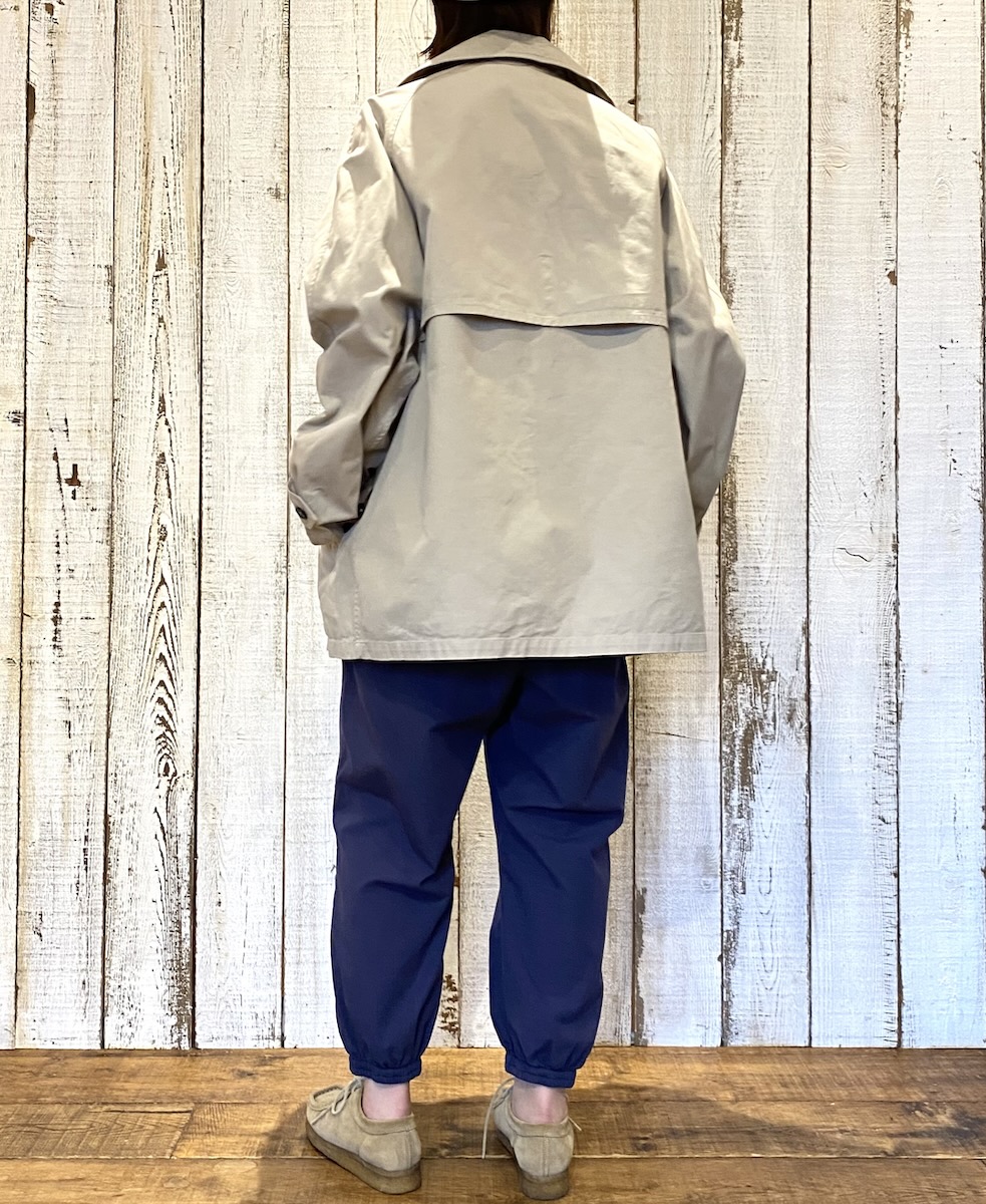 NHT2201BC (コート) MEDIUM WEIGHT COTTON TWILL OVERDYE DOUBLE OVER COAT