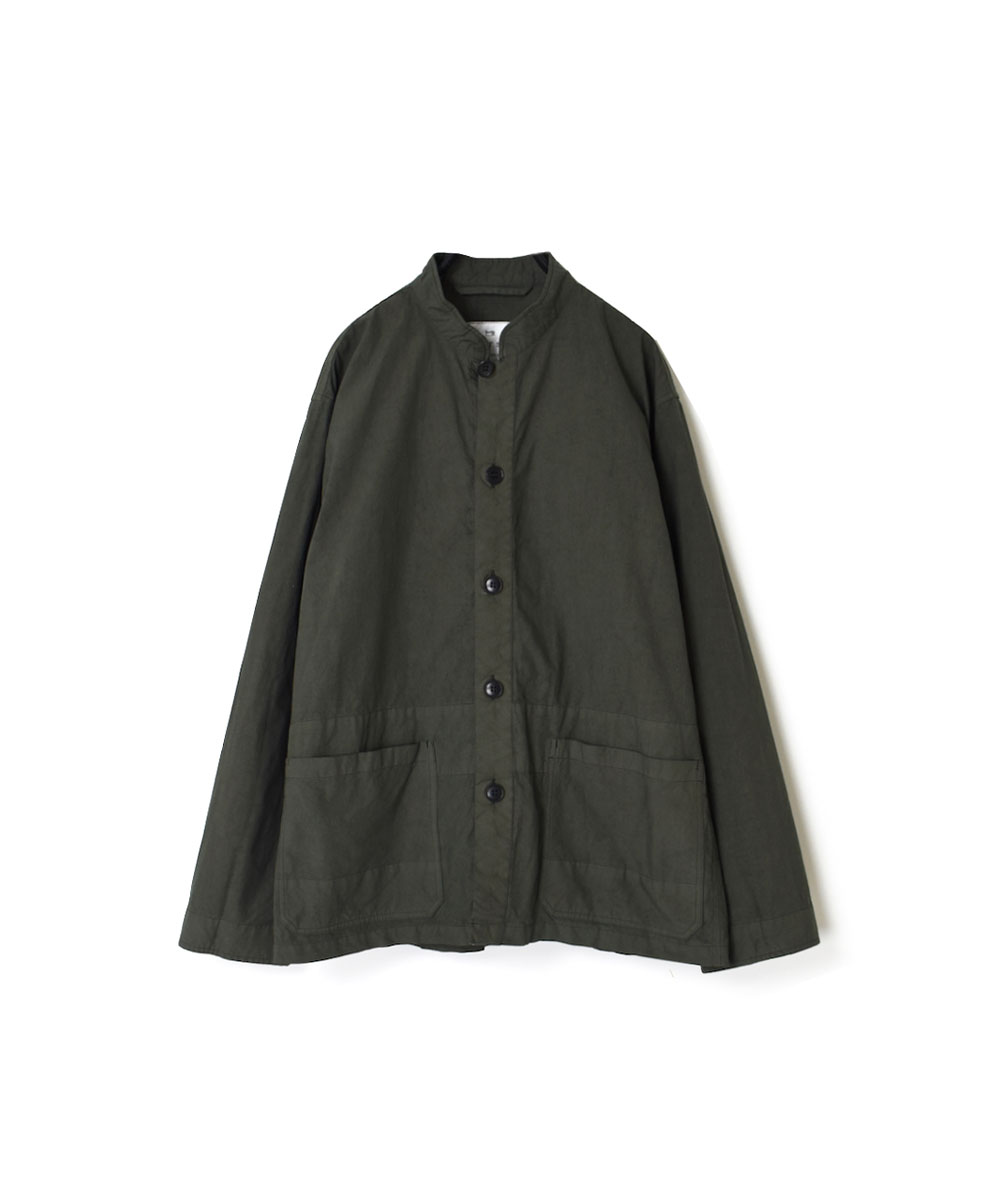 NHT2302TC (ジャケット) LIGHT WEIGHT COTTON OVERDYE STAND COLLAR COVER ALL