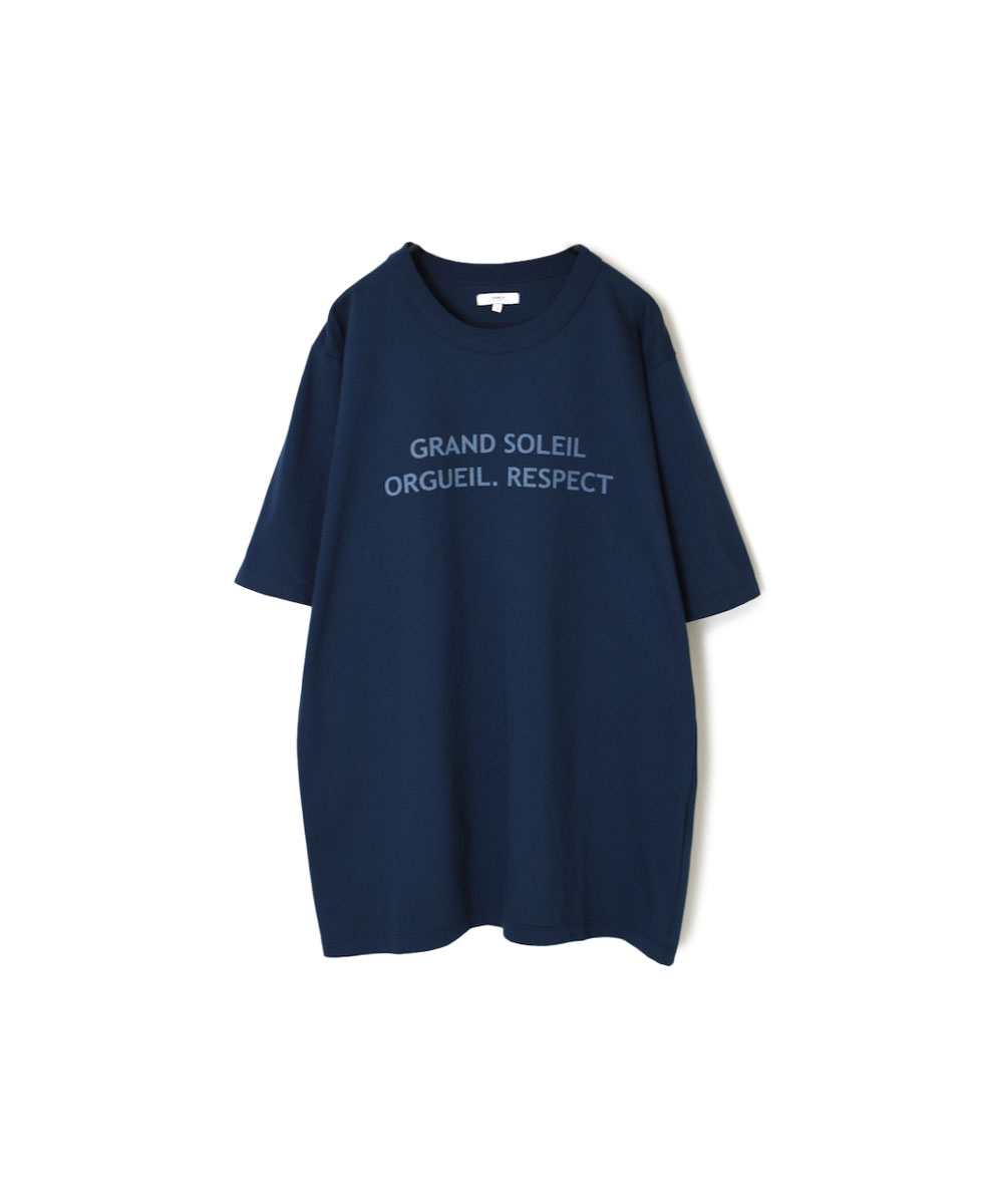 NFA1802P36 (Tシャツ) "GRAND SOLEIL" 4.4oz COTTO JERSEY CREW-NECK OVERSIZED S/SL PRINT T-SHIRT