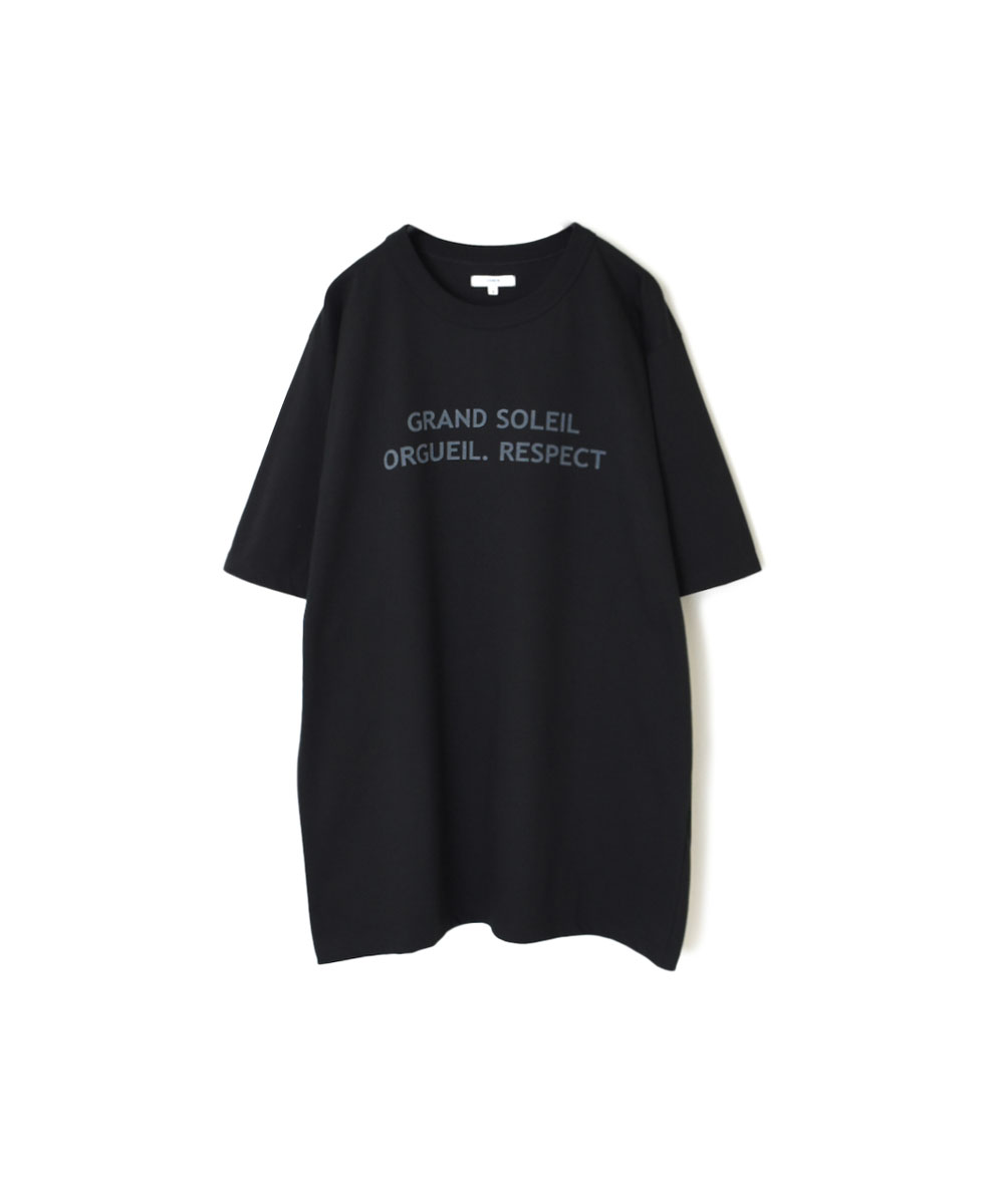 NFA1802P36 (Tシャツ) "GRAND SOLEIL" 4.4oz COTTO JERSEY CREW-NECK OVERSIZED S/SL PRINT T-SHIRT