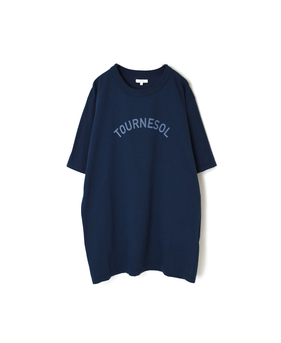 NFA1802P35 (Tシャツ) "TOURNESOL" 4.4oz COTTON JERSEY CREW-NECK OVERSIZED S/SL PRINT T-SHIRT