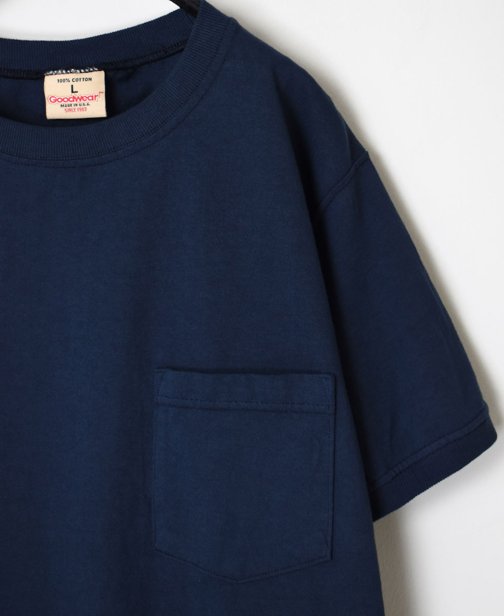 NGT9801P (Tシャツ) CREW NECK S/SL POCKET-T CUFF AND HEM RIB│