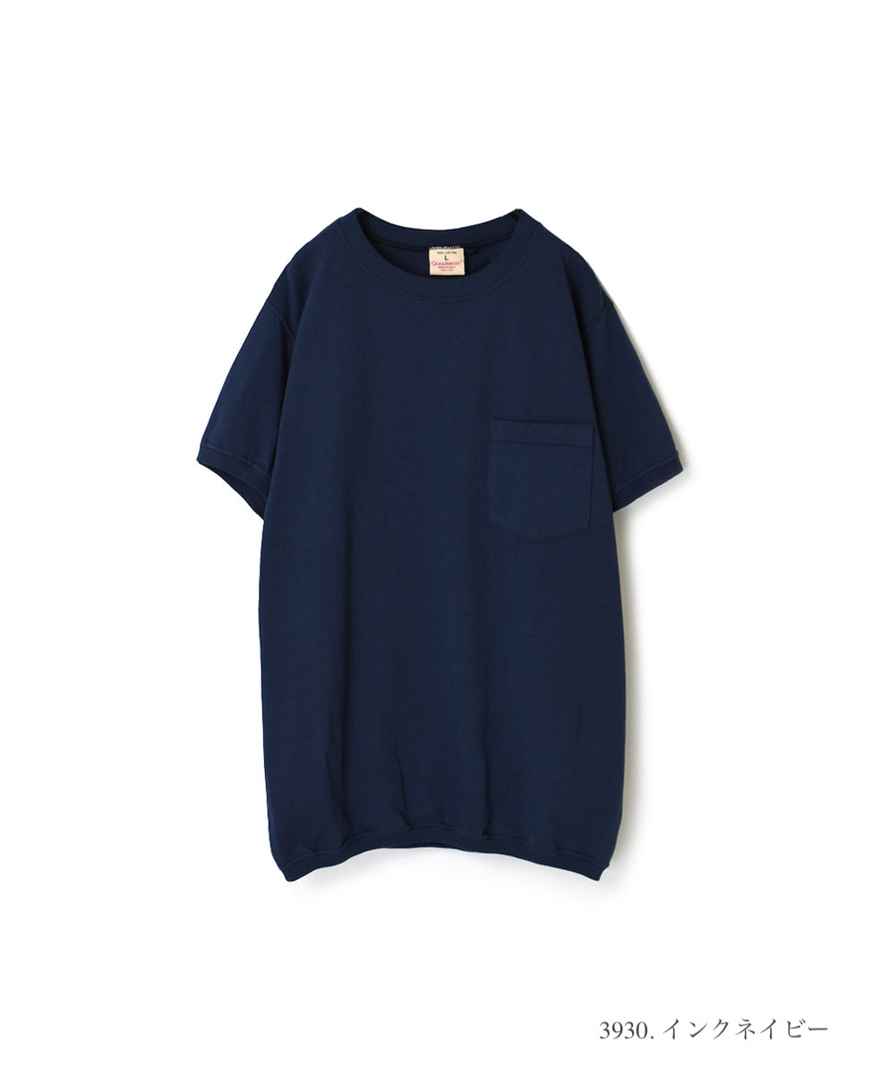 NGT9801P (Tシャツ) CREW NECK S/SL POCKET-T CUFF AND HEM RIB